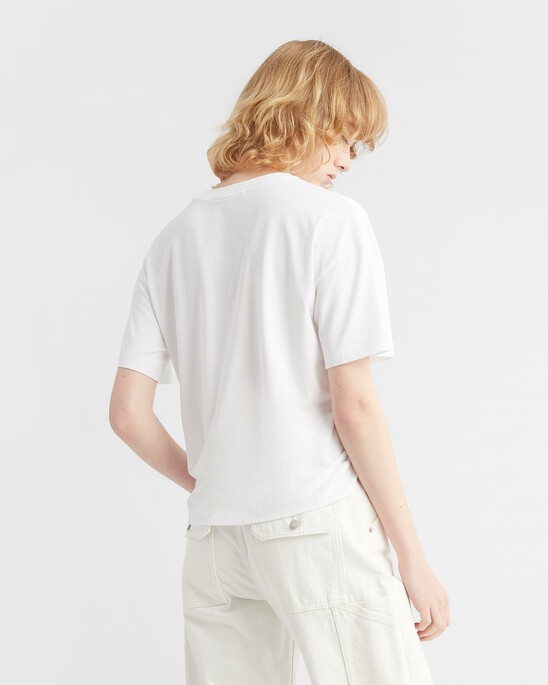 Movements Tee With Gathered Hem