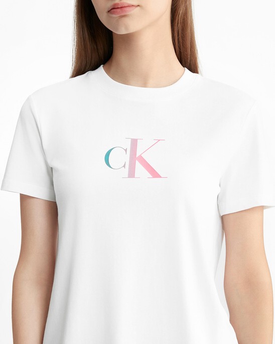 Hyper Real Gradient Monogram Tee