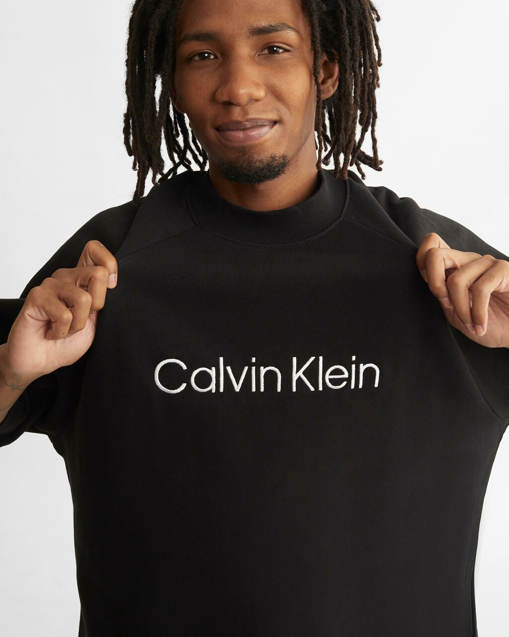 RELAXED LOGO RAGLAN TEE, Black Beauty, hi-res