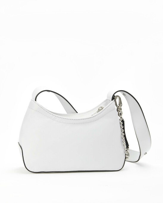 SCULPTED MIX ROUND SHOULDER BAG