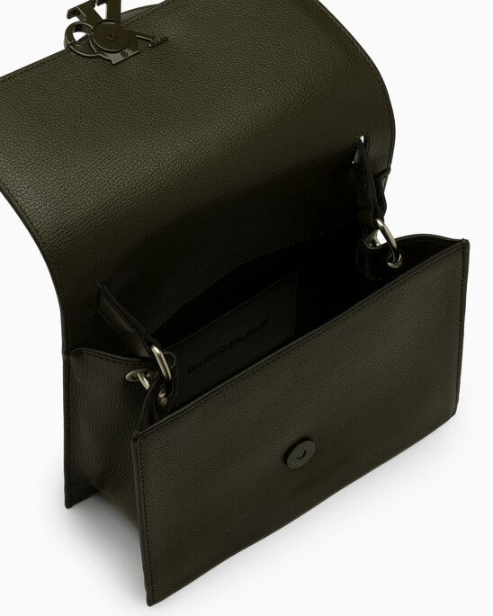 MINIMAL MONOGRAM SMALL FLAP CROSSBODY BAG