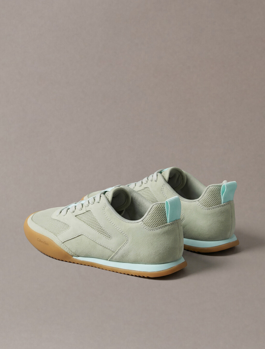 CK KAYLA 麂皮跑步鞋, Sage Mist/Glacier Mist/Mint Sauce, hi-res