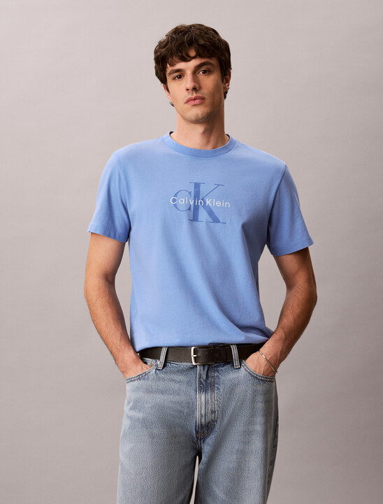 Washed Cotton Monogram T-shirt
