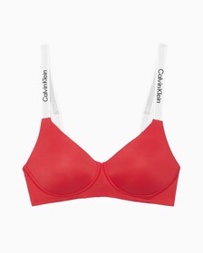 Tailored Logo Lightly Lined Wirefree Bra, Exact, hi-res