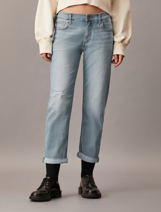 Infinite Cool Mid Rise Boyfriend Jeans