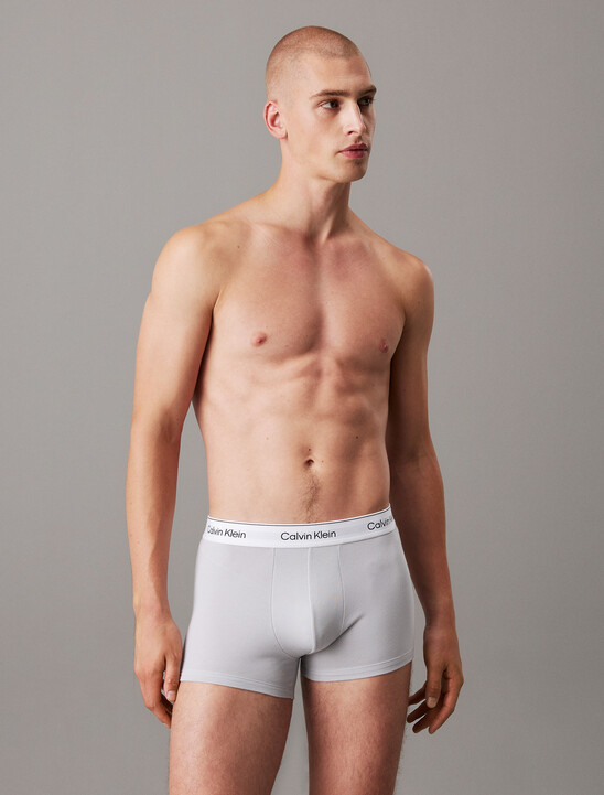 Icon Cotton Stretch Trunks 3 Pack