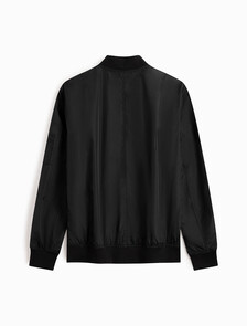 CK Badge Nylon Bomber Jacket, Ck Black, hi-res