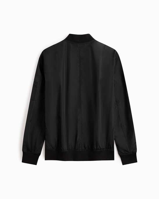 CK Badge Nylon Bomber Jacket