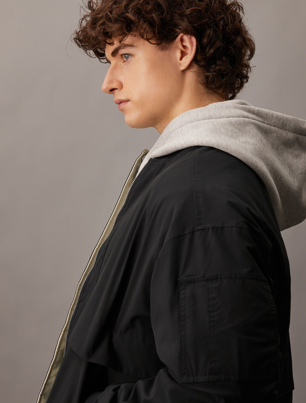 Lightweight Reversible Jacket, Ck Black, hi-res