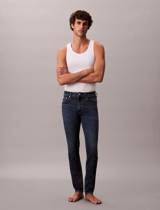 Oil Slick Skinny Jeans