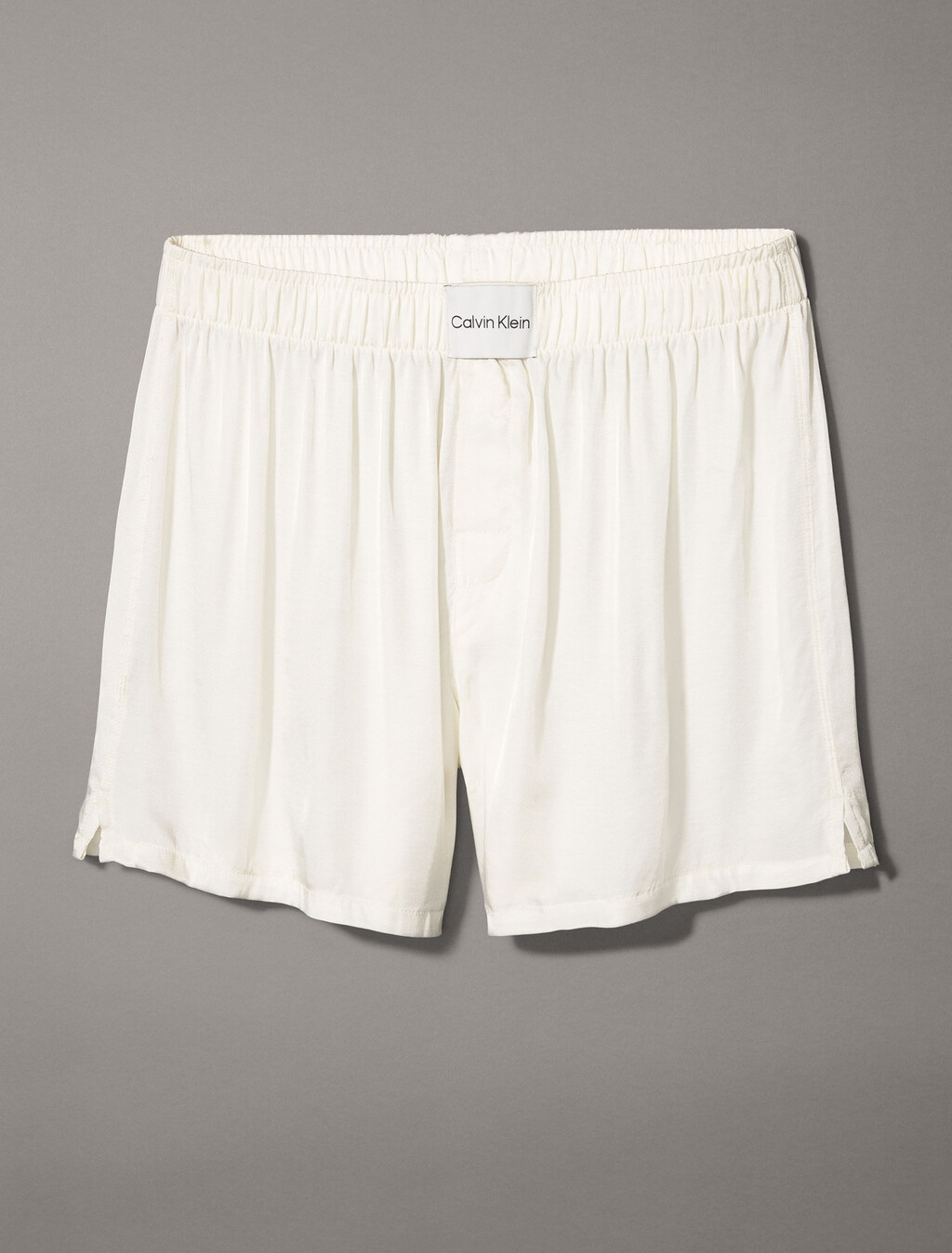 Pure Sheen Pyjama Shorts, WHITE ONYX, hi-res