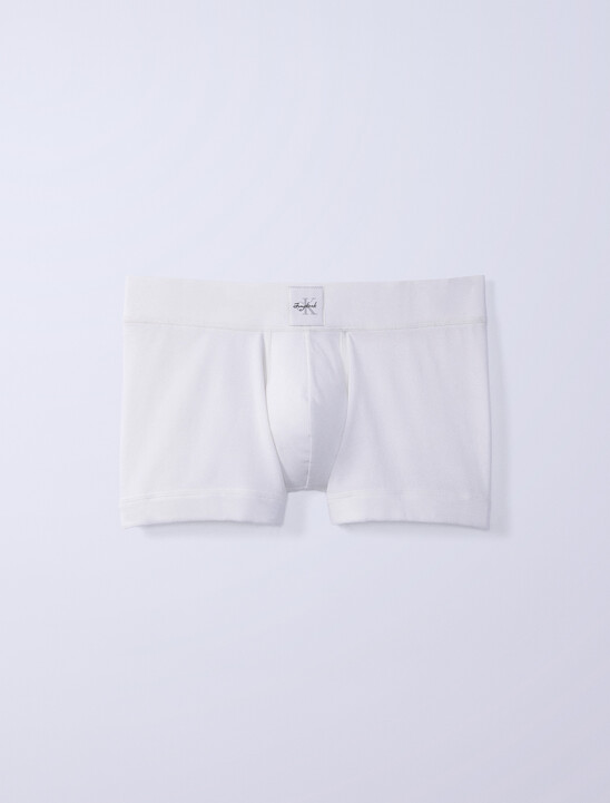 Jung Kook for Calvin Klein Heritage Cotton Monologo Trunk