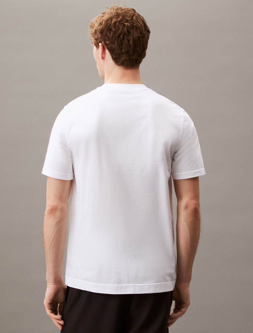 Essential Logo Short Sleeve Tee, Classic White, hi-res
