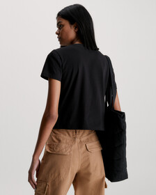 Slim Varsity Logo T-Shirt, Ck Black, hi-res