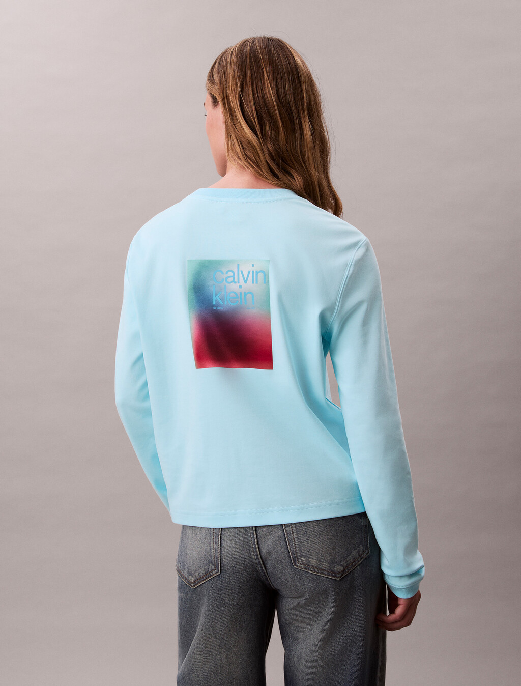 Ombre Logo Graphic Classic T-Shirt, Spa Retreat, hi-res