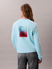 Ombre Logo Graphic Classic T-Shirt, Spa Retreat, hi-res