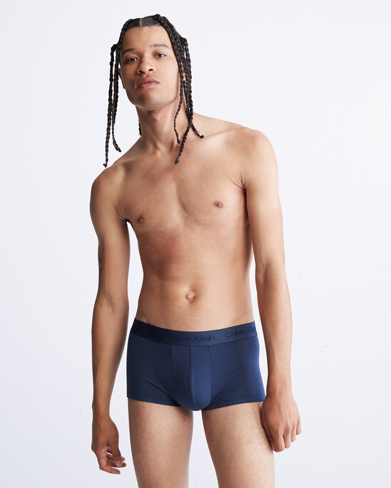 CK Black Ultra Soft Cashmere Low Rise Trunks