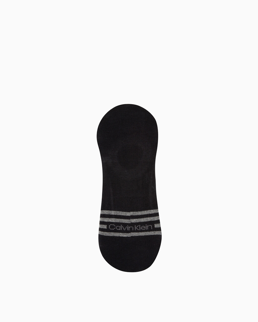 男士MONOGRAM LOGO 隱形襪, BLACK, hi-res