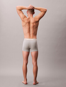 3 Pack Trunks - Heritage Cotton Stretch, Oyster Gray/Grey Heather/White, hi-res