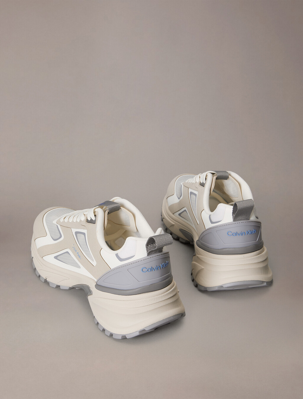 Trailblazer &mdash; Ripstop Runner Trainers, Oatmeal/Marshmallow/Cloudburst, hi-res