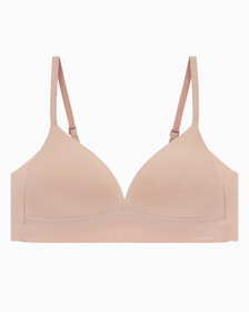 INVISIBLES LIGHTLY LINED TRIANGLE BRA, Cedar, hi-res