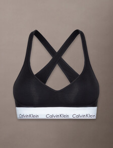 Icon Cotton 集中型低胸內衣, BLACK, hi-res