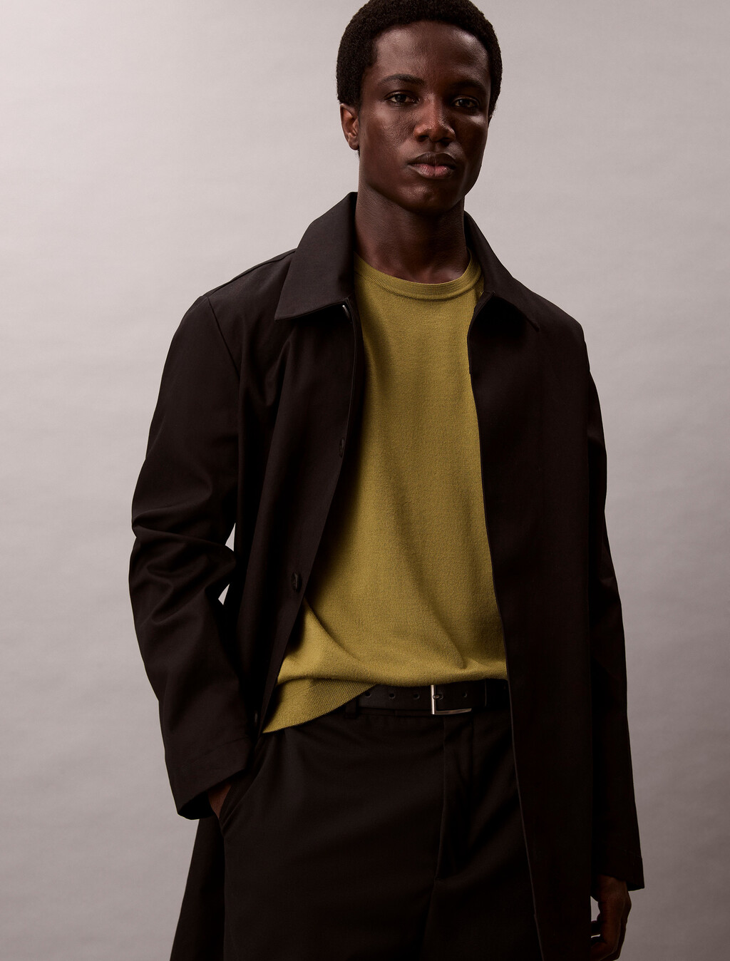 Merino Wool Classic Sweater, Cedar, hi-res