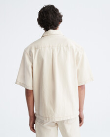 NATURALS RAW RINSE DENIM BUTTON-DOWN SHIRT, NATURAL RAW RINSE, hi-res