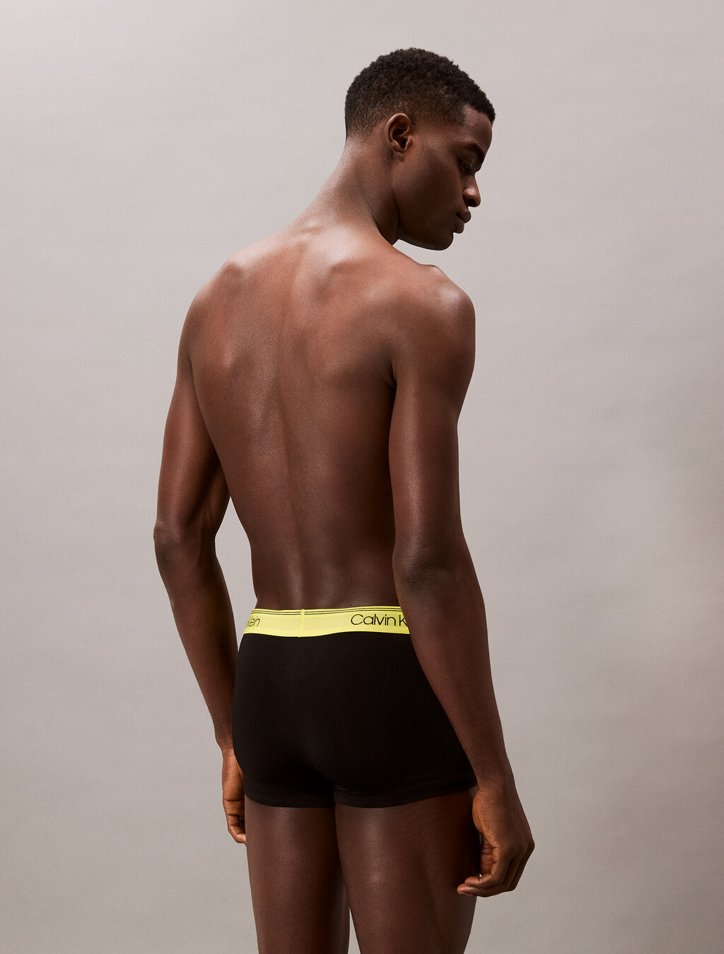 Logo Low Rise Trunk 3 Pack, BLACK BODIES w/ BEAU BLUE/FOGGY MAUVE/KEWL LIME WB, hi-res