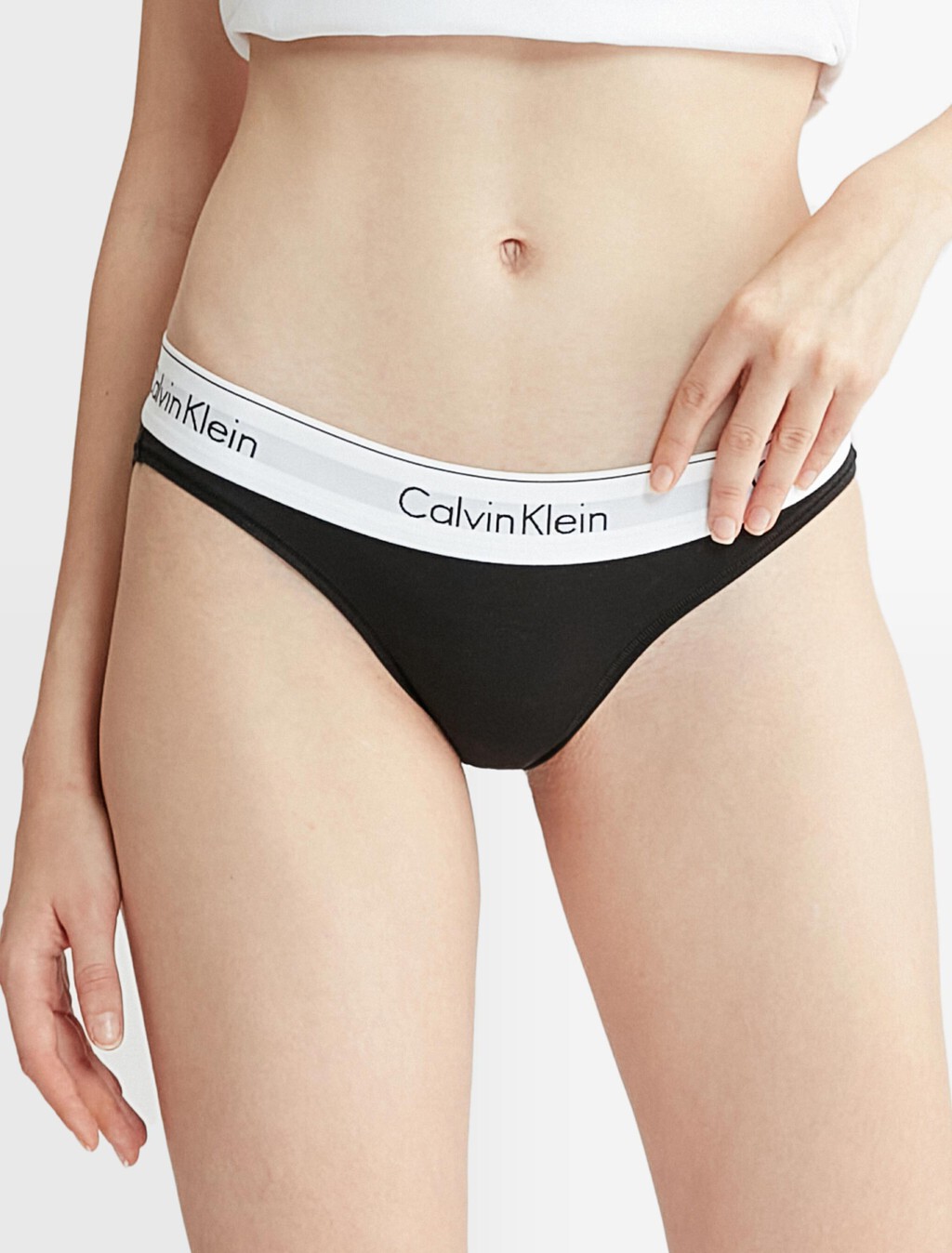 Icon Cotton 3 件裝比堅尼內褲, Black/ Black/ Black (Legacy UB8), hi-res