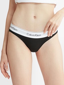 Icon Cotton 3 件裝比堅尼內褲, Black/ Black/ Black (Legacy UB8), hi-res