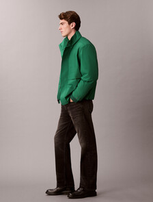 Lightweight Relaxed Short Parka, Verdant Green, hi-res