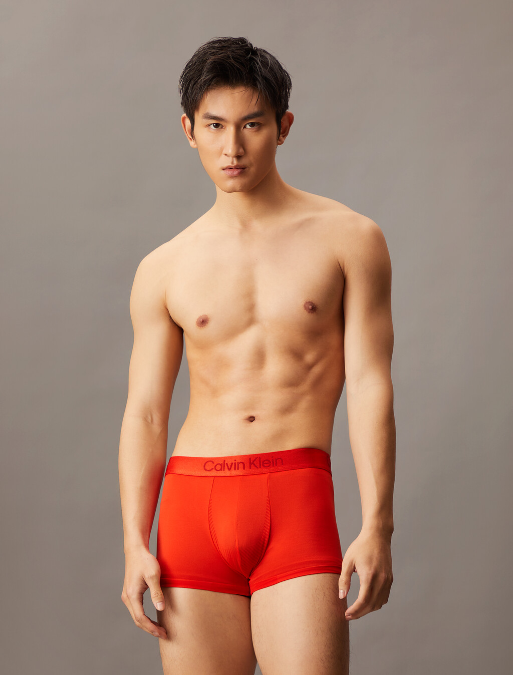 CK Pro Fit Micro Low Rise Trunks, Molten, hi-res