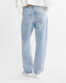 永續 90 年代直筒牛仔褲, Denim Light, hi-res