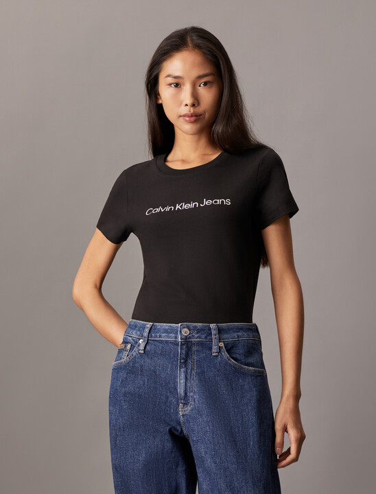 Institutional Logo Slim Tee