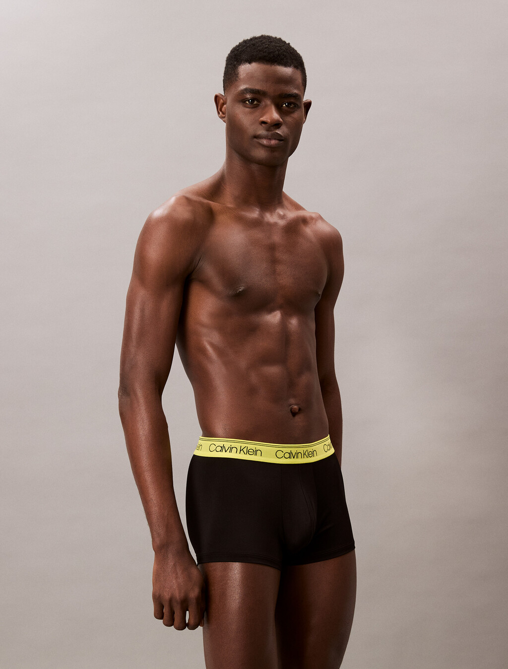 Logo Low Rise Trunk 3 Pack, BLACK BODIES w/ BEAU BLUE/FOGGY MAUVE/KEWL LIME WB, hi-res