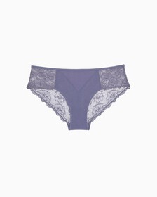 CK Black Mini Floral Lace Hipster, Lilac Bud, hi-res