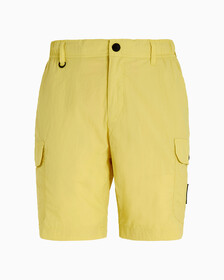 Recycled Nylon Cargo Shorts, Yellow Sand, hi-res