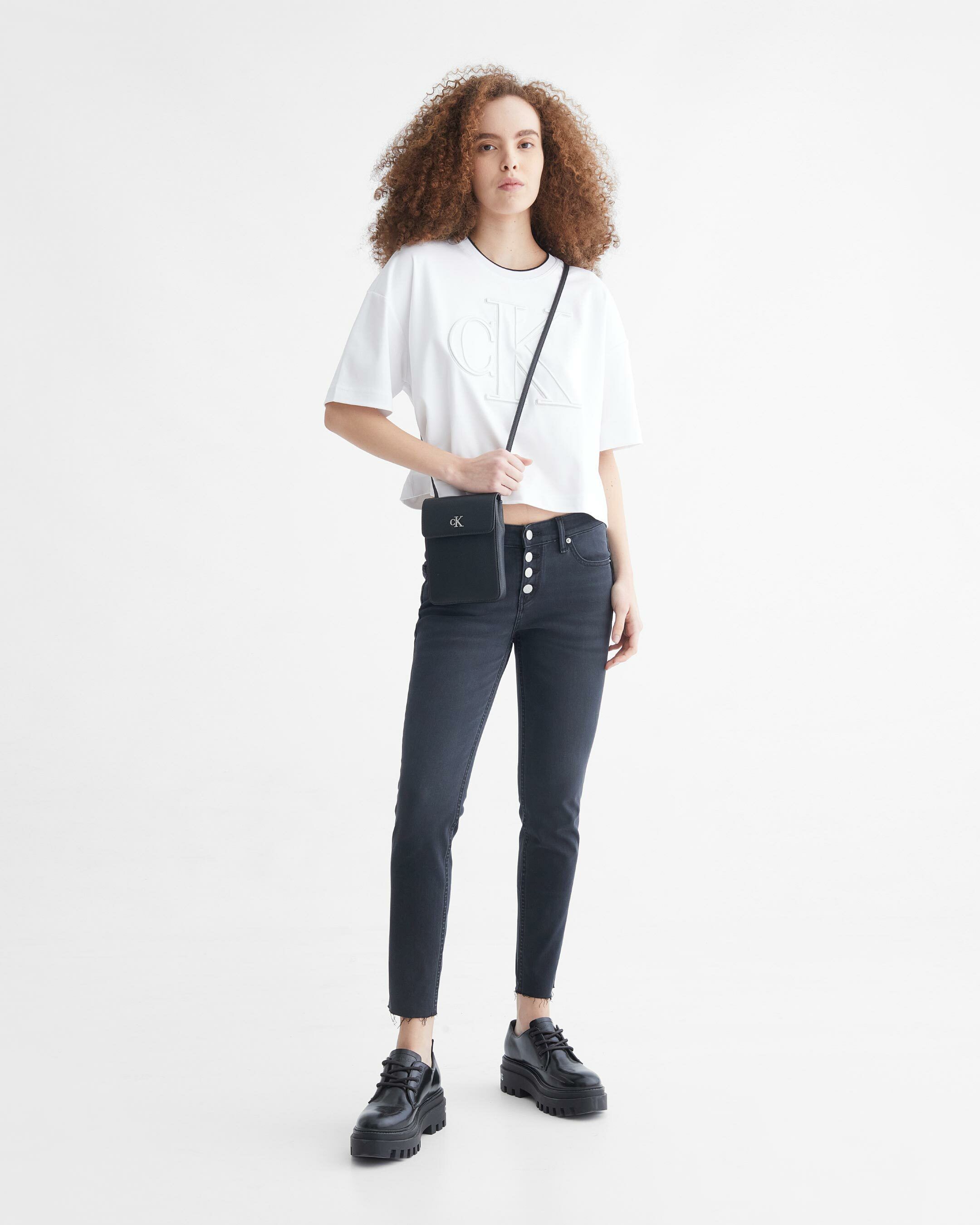 Calvin klein store skinny crop jeans