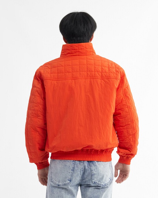 SUSTAINABLE QUILTED BOMBER