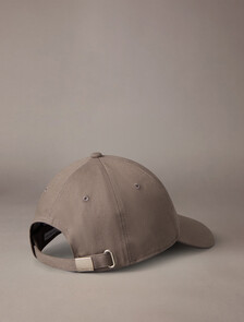 Monogram Baseball Cap, Charcoal Gray, hi-res