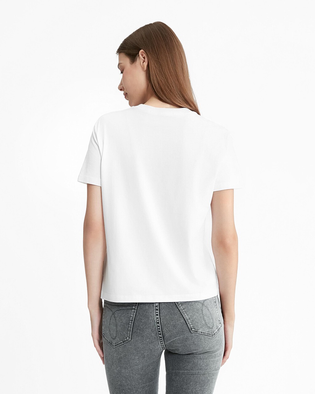 Hyper Real  漸變 Monogram T 恤, Bright White, hi-res