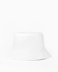 MONOGRAM LOGO BUCKET, BRIGHT WHITE, hi-res