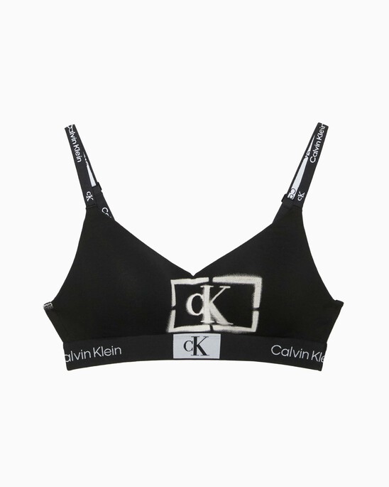 CALVIN KLEIN 1996 薄墊無鋼圈胸圍