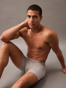 CK Black Bonded Micro Low Rise Trunks, Atmosphere, hi-res