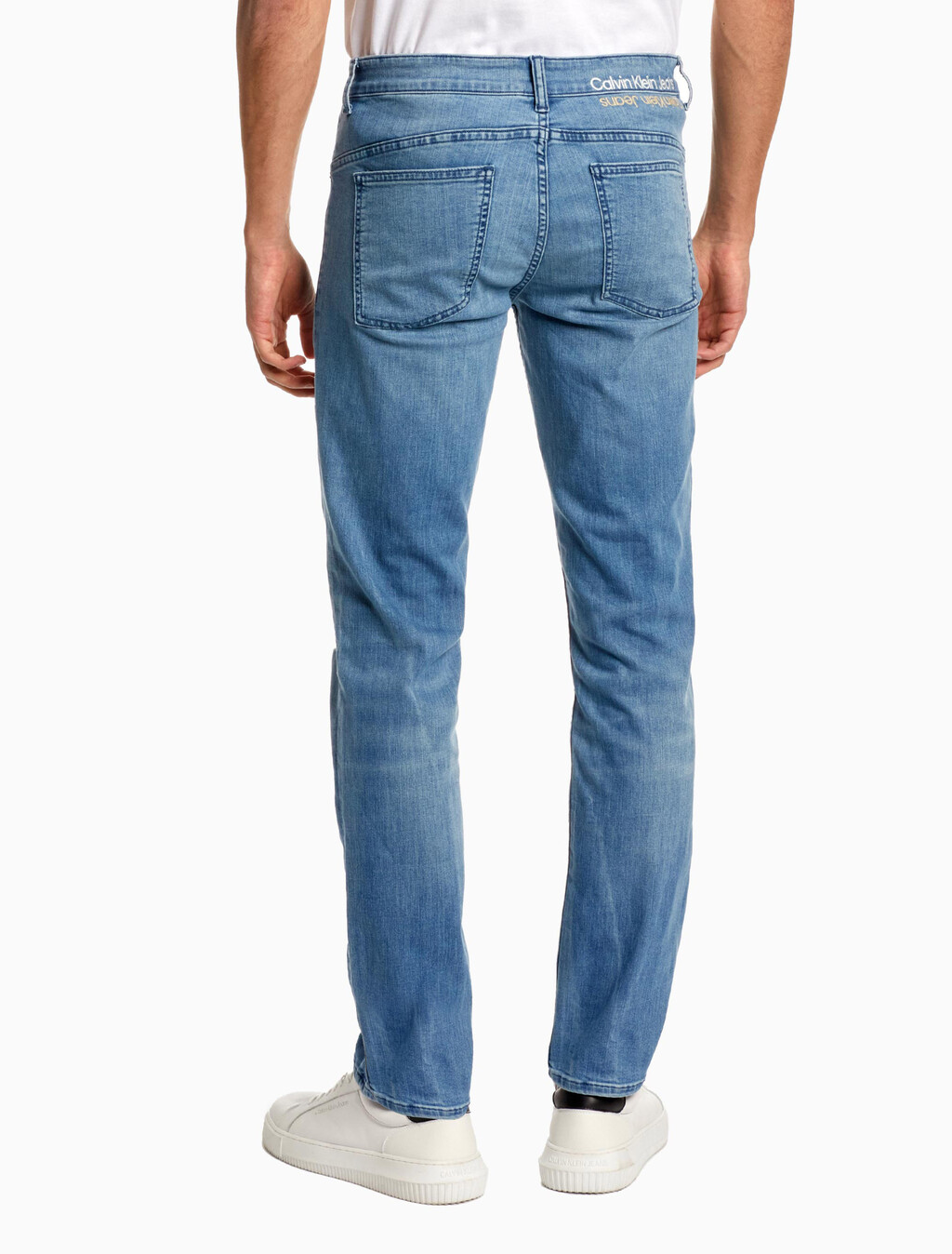 37.5 BODY 牛仔褲, Light Blue Dstr Tonal Logo, hi-res