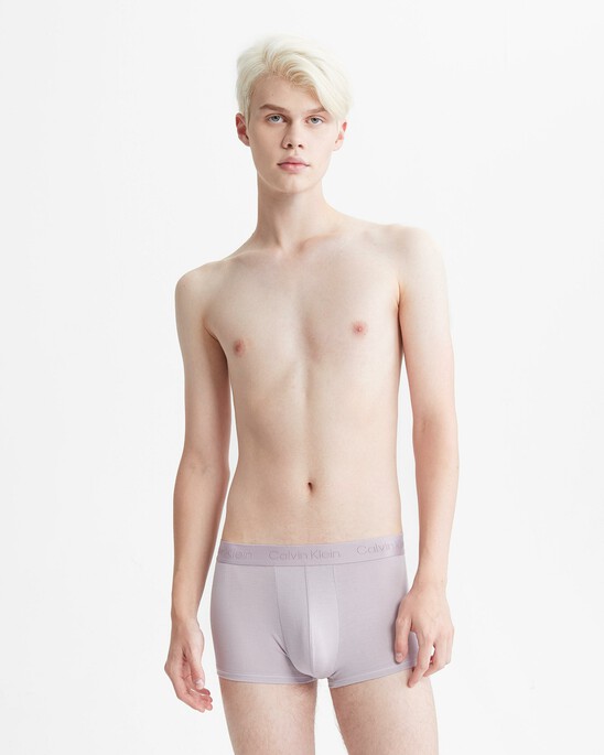 CK Black Ultra Soft Cashmere Low Rise Trunks