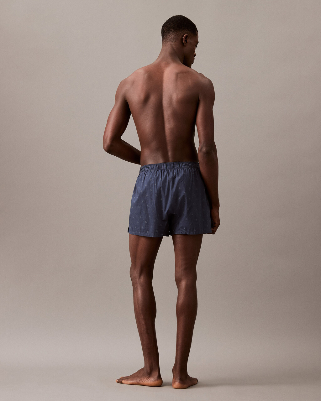 Traditional Cotton Boxer blue Calvin Klein Hong Kong