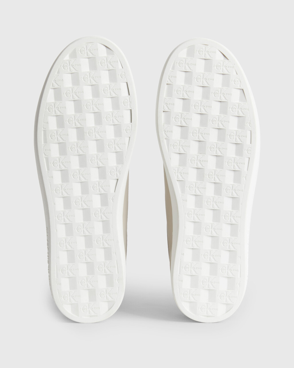 LEATHER TRAINERS, Eggshell/Ancient White, hi-res