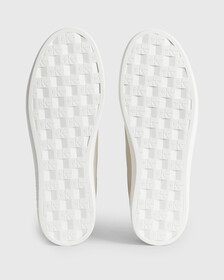 LEATHER TRAINERS, Eggshell/Ancient White, hi-res